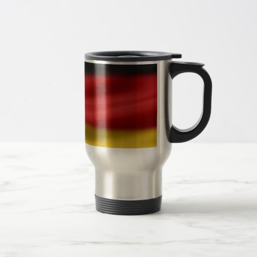 Flagge Deutschlands Reisebecher (Rechts)