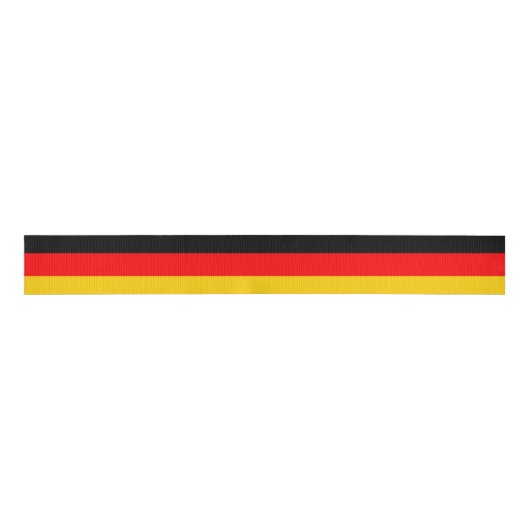 Flagge Deutschlands Ripsband (Vorderseite)