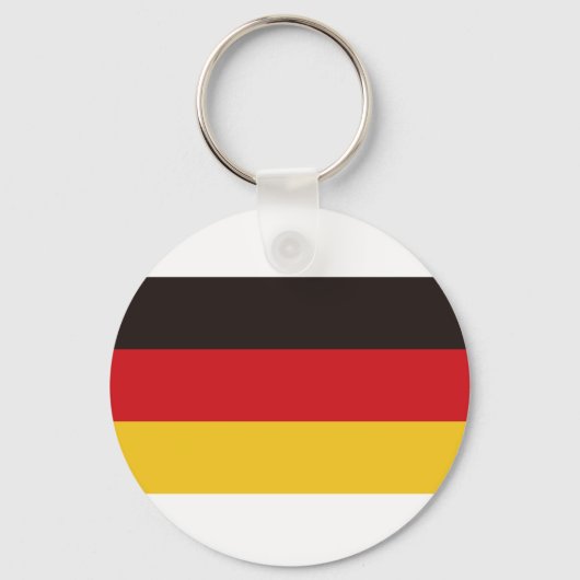Flagge Deutschlands Schlüsselanhänger (Vorderseite)