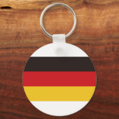Flagge Deutschlands Schlüsselanhänger (Vorderseite)