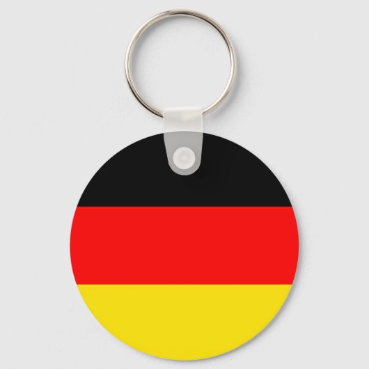 Flagge Deutschlands Schlüsselanhänger (Vorderseite)
