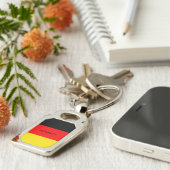 Flagge Deutschlands Schlüsselanhänger (Seite)