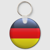 Flagge Deutschlands Schlüsselanhänger (Vorderseite)