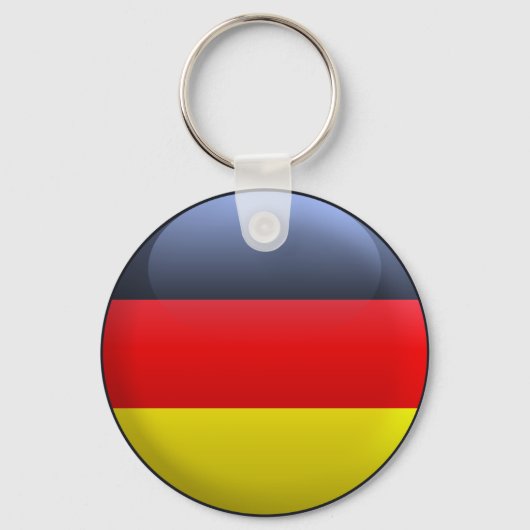 Flagge Deutschlands Schlüsselanhänger (Vorderseite)