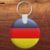 Flagge Deutschlands Schlüsselanhänger (Vorderseite)