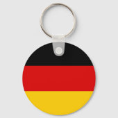 Flagge Deutschlands Schlüsselanhänger (Rückseite)
