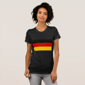 Flagge Deutschlands T-Shirt (Vorne ganz)