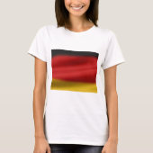 Flagge Deutschlands T-Shirt (Vorderseite)