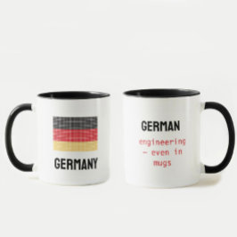 Flagge Deutschlands Tasse