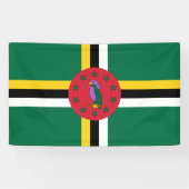 Flagge Dominicas Banner (Horizontal)