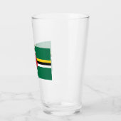 Flagge Dominicas Glas (Links)
