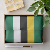 Flagge Dominicas Seidenpapier (Geschenk)