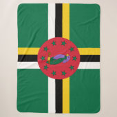 Flagge Dominicas Sherpadecke (Vorderseite)
