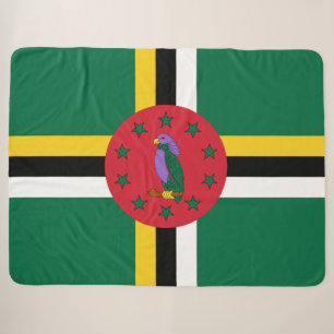 Flagge Dominicas Sherpadecke