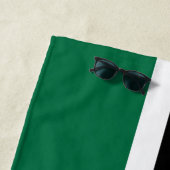 Flagge Dominicas Strandtuch (Beispiel)