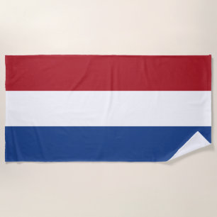 Flagge Dreifarbiges Niederlande Strandtuch