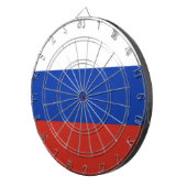 Flagge Dreifarbiges Russland Dartscheibe (Vorderseite rechts)