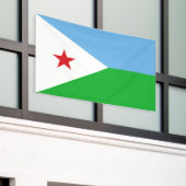 Flagge Dschibutis Banner (Äußeres Gebäude)