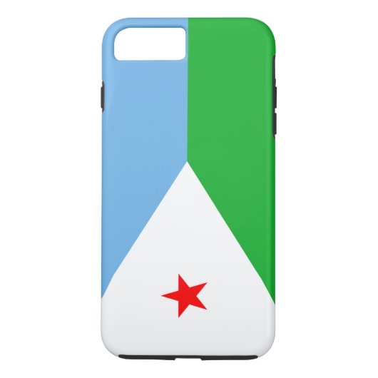 Flagge Dschibutis Case-Mate iPhone Hülle (Rückseite)
