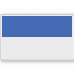 Flagge Duisburgs, Deutschland Aufkleber