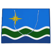 Flagge Duluth, Minnesota Große Geschenktüte (Vorderseite)