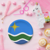 Flagge Duluth, Minnesota Pappteller (Party)