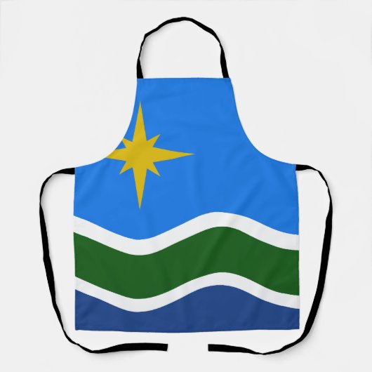 Flagge Duluth, Minnesota Schürze (Vorderseite)