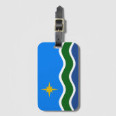 Flagge Duluth, MN Gepäckanhänger (Vorderseite Vertikal)
