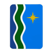 Flagge Duluth, MN Magnet (Vertikal)