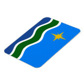 Flagge Duluth, MN Magnet (Linke Seite)