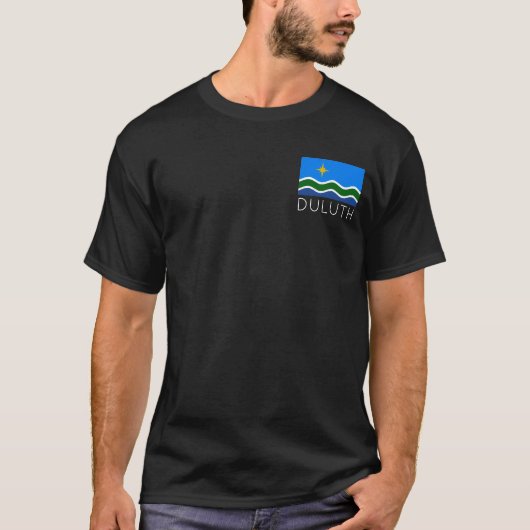 Flagge Duluth, MN T-Shirt (Vorderseite)