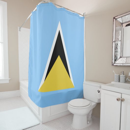 Flagge Duschvorhang (Beispiel)
