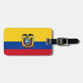 Flagge Ecuador einfacher Identifikation persönlich Gepäckanhänger