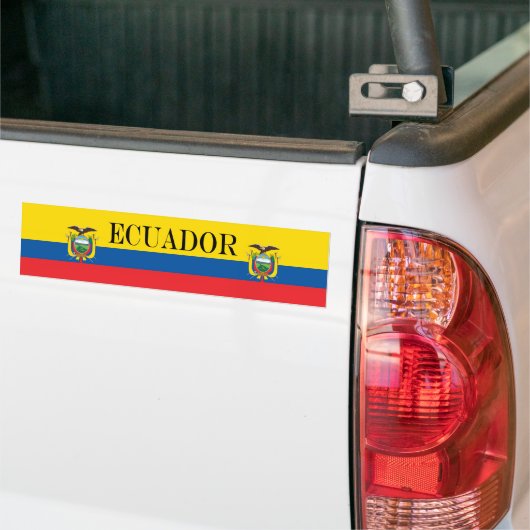 Flagge Ecuadors Autoaufkleber (Auf Lkw)