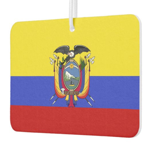 Flagge Ecuadors Autolufterfrischer (Links)