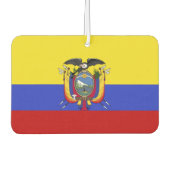 Flagge Ecuadors Autolufterfrischer (Vorderseite)