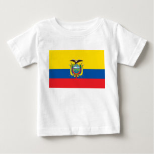 Flagge Ecuadors Baby T-shirt