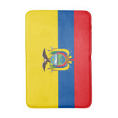 Flagge Ecuadors Badematte (Vorderseite Vertikal)