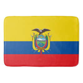 Flagge Ecuadors Badematte