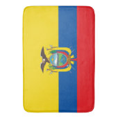 Flagge Ecuadors Badematte (Vorderseite Vertikal)