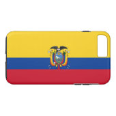 Flagge Ecuadors Case-Mate iPhone Hülle (Rückseite (Horizontal))
