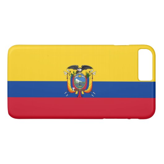 Flagge Ecuadors Case-Mate iPhone Hülle (Rückseite (Horizontal))