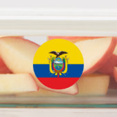 Flagge Ecuadors Etiketten (Befestigt)