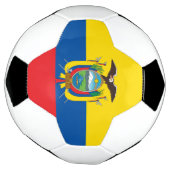 Flagge Ecuadors Fußball (Gedreht)