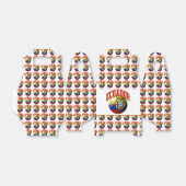 Flagge Ecuadors Fußball Geschenkschachtel (Ungefaltet)