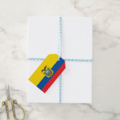 Flagge Ecuadors Geschenkanhänger (Mit Garn)