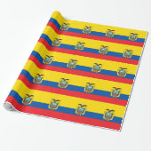 Flagge Ecuadors Geschenkpapier (Ungerollt)