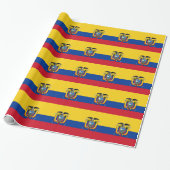 Flagge Ecuadors Geschenkpapier (Ungerollt)
