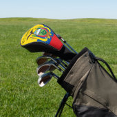 Flagge Ecuadors Golf Headcover (In SItu)