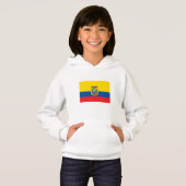 Flagge Ecuadors Hoodie (Vorne ganz)